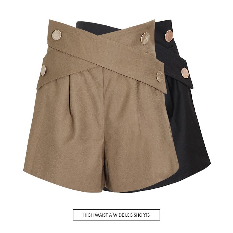 2025 Summer Women s High Waist A-line Wide Leg Shorts - Solid Color Casual Pants Medium хакі
2025 Summer Women s High Waist A-line Wide Leg Shorts - Solid Color Casual Pants Medium хакі