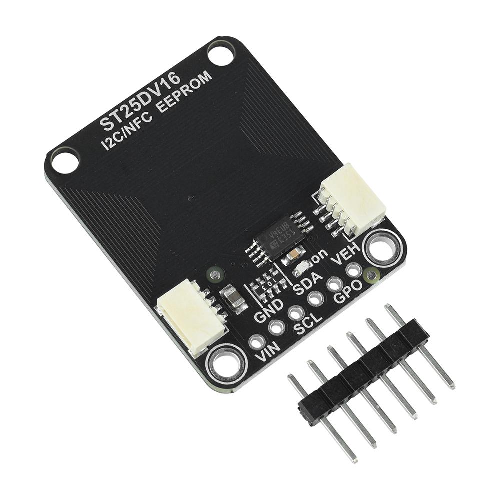 ST25DV16K I2C RFID EEPROM Модуль-розширювач 13.56 МГц NFC/RFID Зчитувач ISO 15693 Для Arduino Для Raspberry Pi Для STEMMA QT Qwiic
ST25DV16K I2C RFID EEPROM Модуль-розширювач 13.56 МГц NFC/RFID Зчитувач ISO 15693 Для Arduino Для Raspberry Pi Для STEMMA QT Qwiic