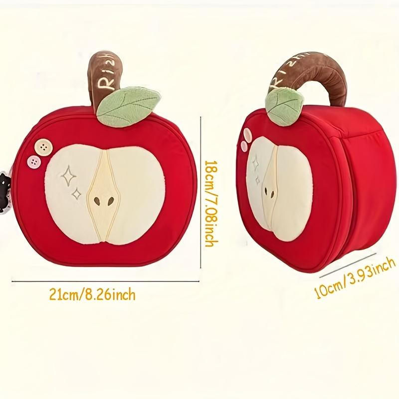 Portable Fruit Makeup Bag Velvet Red Travel Cosmetic Bag Wash Pouch Large Capacity Cartoon Storage Bag Travel червоний
Portable Fruit Makeup Bag Velvet Red Travel Cosmetic Bag Wash Pouch Large Capacity Cartoon Storage Bag Travel червоний