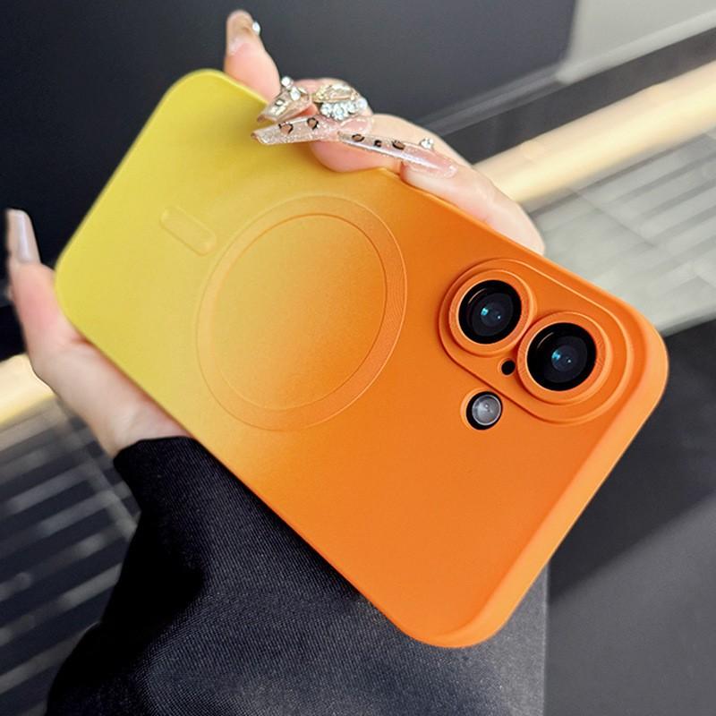 Suitable IPhone 17 Gradient Liquid Silicone Magnetic Phone Case Apple 16 Lens Film Anti Drop Soft Protective Cover 15 iPhone 15 PRO
Suitable IPhone 17 Gradient Liquid Silicone Magnetic Phone Case Apple 16 Lens Film Anti Drop Soft Protective Cover 15 iPhone 15 PRO