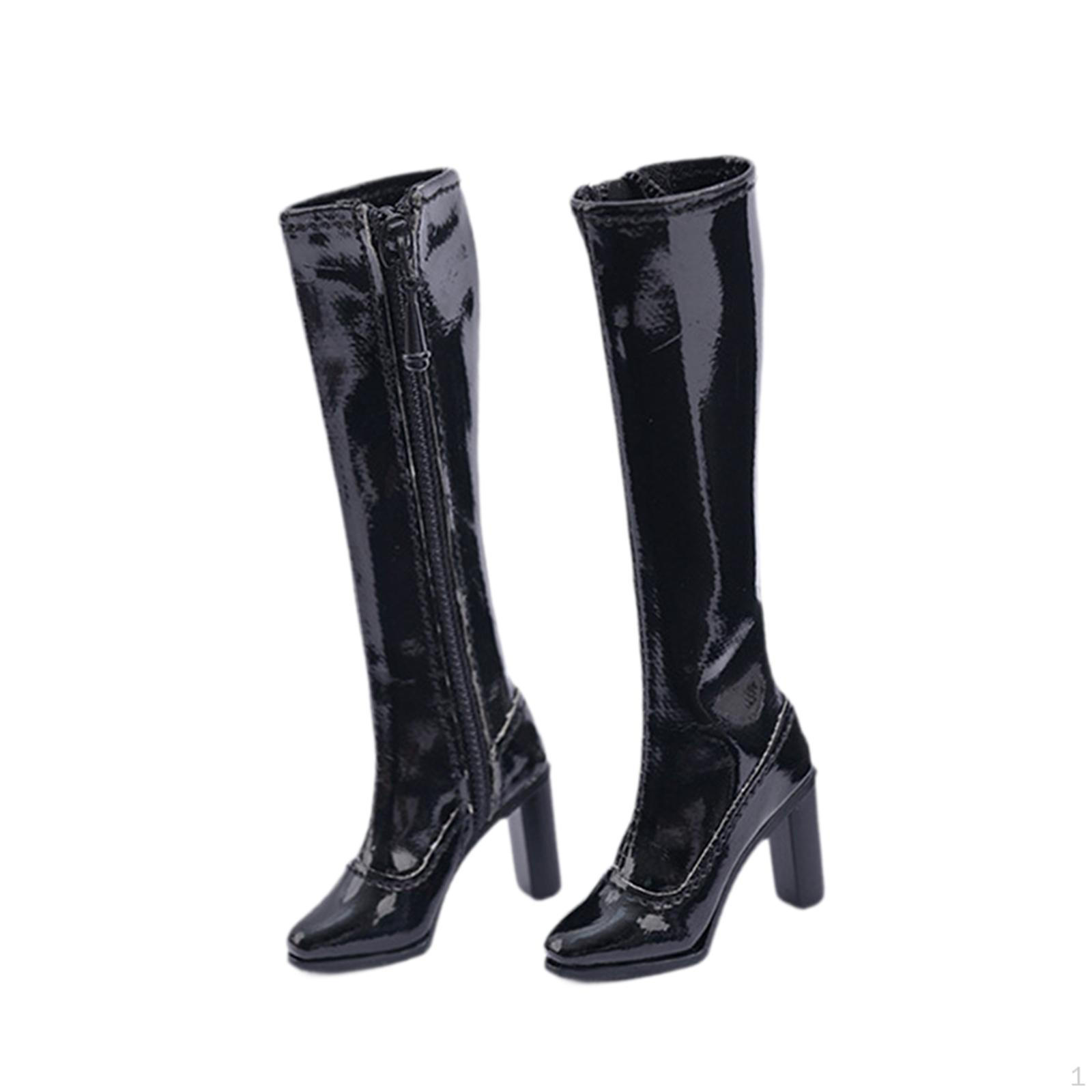 1/6 Женские ботинки до колена, повседневная обувь, ПУ кожа, боковая молния, кукольные ковбойские для 12-дюймовой фигурки
1/6 Женские ботинки до колена, повседневная обувь, ПУ кожа, боковая молния, кукольные ковбойские для 12-дюймовой фигурки