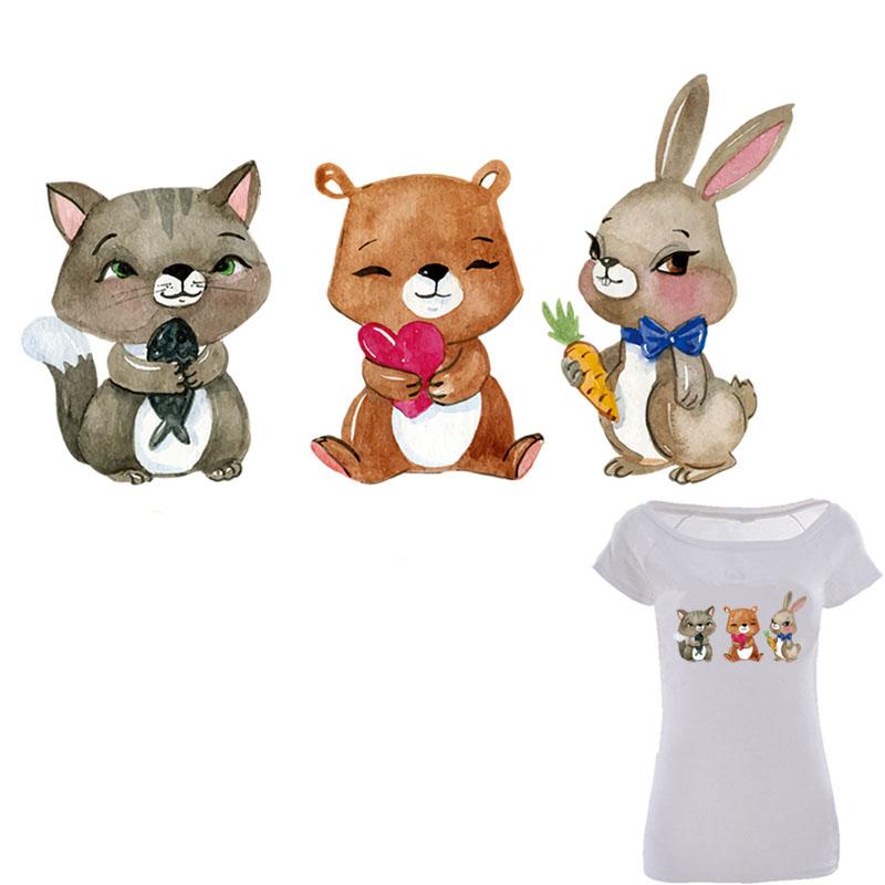 Милий кролик Patch A-Level Washable T-Shirt Diy Decoration Parches Ropa Easy Print By Household Irons
Милий кролик Patch A-Level Washable T-Shirt Diy Decoration Parches Ropa Easy Print By Household Irons