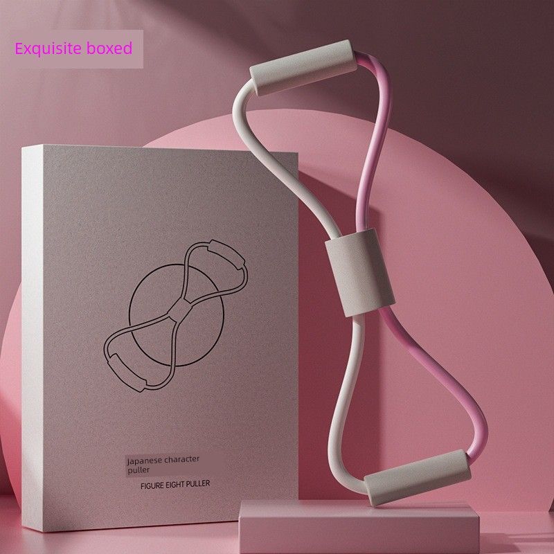8-Word Elastic Device Women s Open Back Fitness Resistance Elastic Band Chest Stretch Yoga Tension Strap Men s Hip Training Handy Gadget Pink and White
8-Word Elastic Device Women s Open Back Fitness Resistance Elastic Band Chest Stretch Yoga Tension Strap Men s Hip Training Handy Gadget Pink and White
