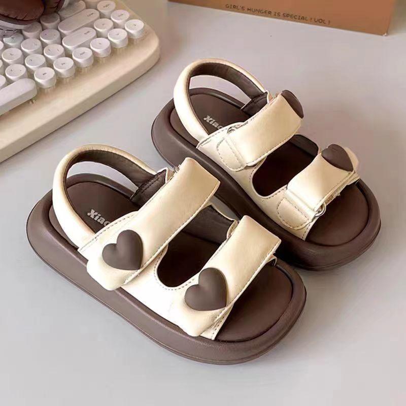 Girls Sandals Summer Kids Heart-shape Princess Sandals Party Dress Shoes Children Soft Sole Beach Platform Flats 26 бежевый
Girls Sandals Summer Kids Heart-shape Princess Sandals Party Dress Shoes Children Soft Sole Beach Platform Flats 26 бежевый