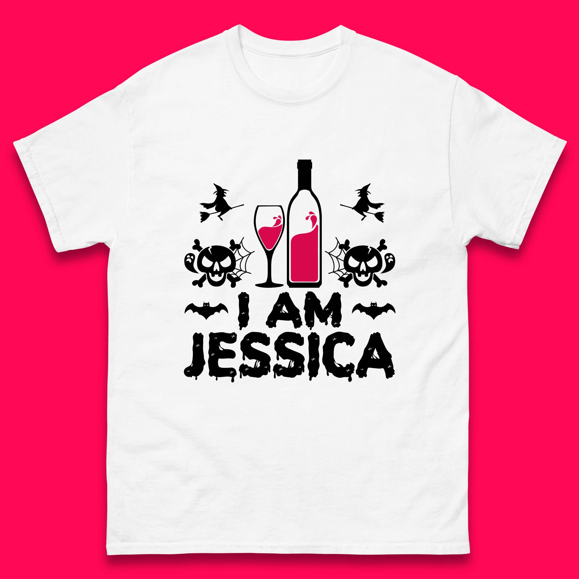 Personalised Halloween Your Name Funny Wine Drinking Scary Skull Drink Lover Mens Tee Top XL
Personalised Halloween Your Name Funny Wine Drinking Scary Skull Drink Lover Mens Tee Top XL