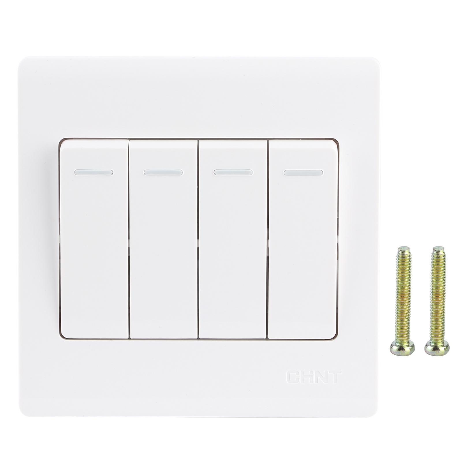 Push Button Switch 4 Gang On/Off Integrated Panel RV Accessory for Motorhome Yacht Family
Push Button Switch 4 Gang On/Off Integrated Panel RV Accessory for Motorhome Yacht Family