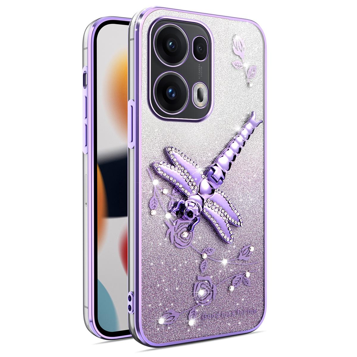 KADEM For Oppo Reno13 Pro 5G Case Dragonfly Kickstand TPU Flowers Glitter Phone Cover A
KADEM For Oppo Reno13 Pro 5G Case Dragonfly Kickstand TPU Flowers Glitter Phone Cover A