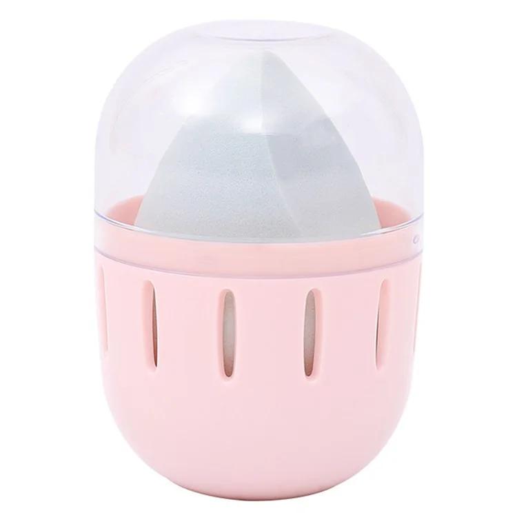HZ007-1P Makeup Egg ABS Storage Box Portable Breathable Sponge Makeup Egg Box with Clear Lid
HZ007-1P Makeup Egg ABS Storage Box Portable Breathable Sponge Makeup Egg Box with Clear Lid