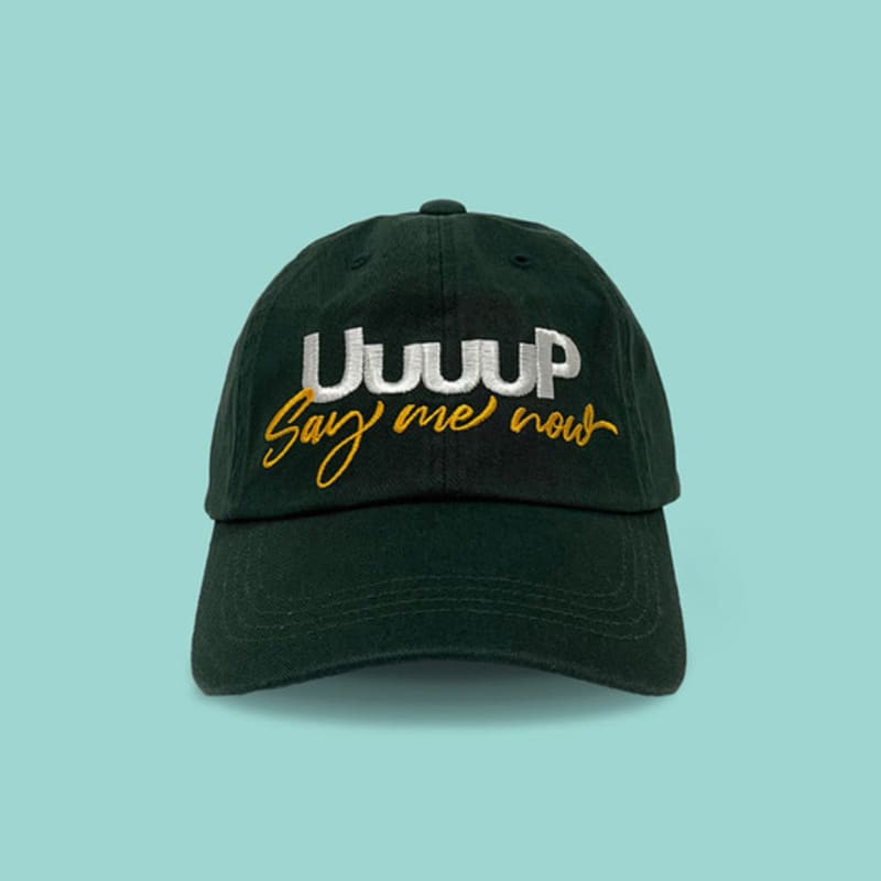 UUUUP SAY ME NOW Logo Ball Cap Red
UUUUP SAY ME NOW Logo Ball Cap Red