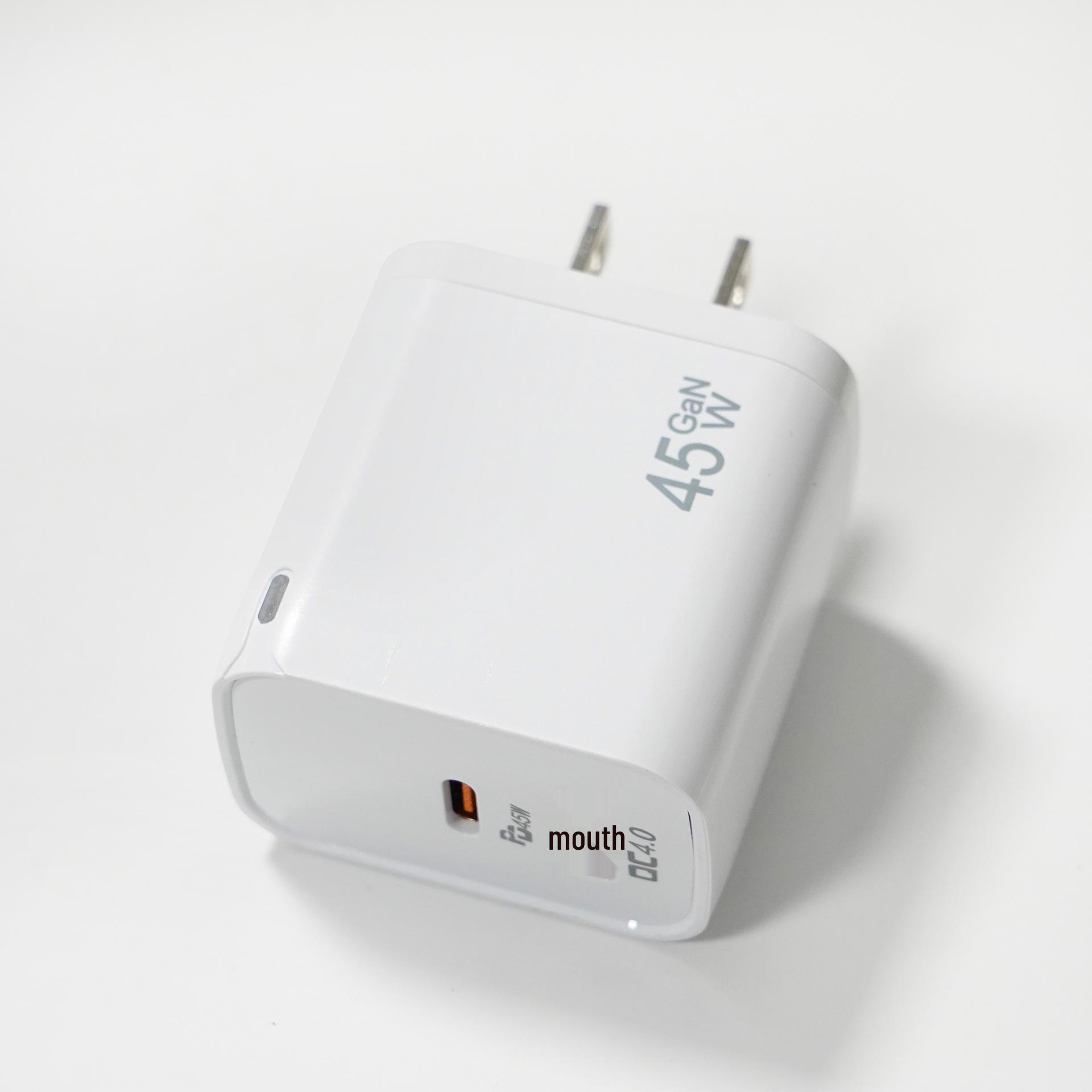 Macaron 45W GaN Fast Charger with A+C Ports - Compatible with Samsung, Xiaomi, Apple, Huawei Bare Unit
Macaron 45W GaN Fast Charger with A+C Ports - Compatible with Samsung, Xiaomi, Apple, Huawei Bare Unit