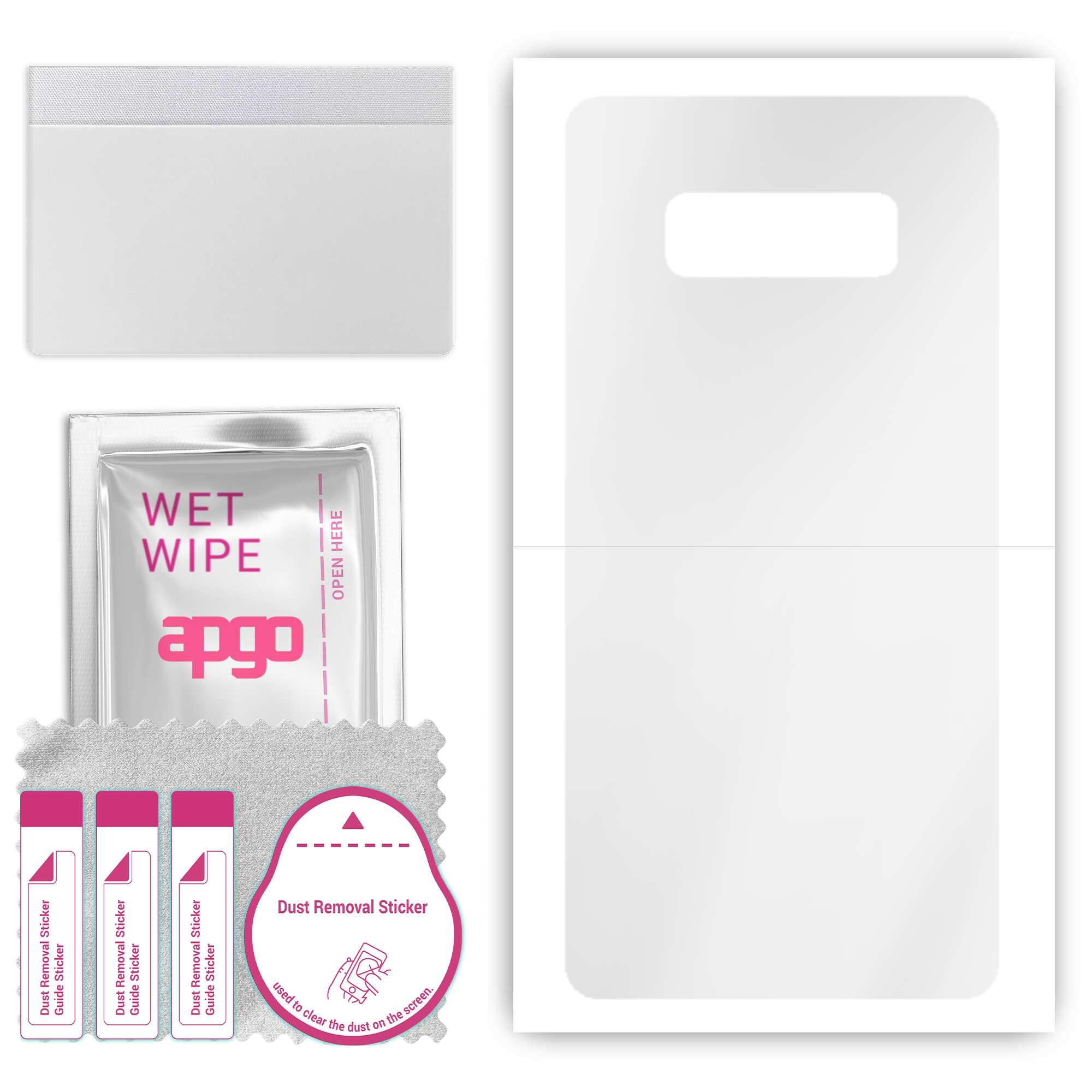 apgo Ultra Clear Protective Skin Sticker for the back compatible with Samsung Galaxy Note 8, Wrap Film, Hydrogel Film, Flexible, Soft TPU with positio
apgo Ultra Clear Protective Skin Sticker for the back compatible with Samsung Galaxy Note 8, Wrap Film, Hydrogel Film, Flexible, Soft TPU with positio