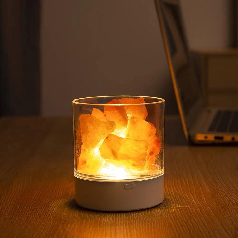 Himalayan Salt LED Wireless Charging Night Light - USB Bedside Sleep Lamp Gift DC5V
Himalayan Salt LED Wireless Charging Night Light - USB Bedside Sleep Lamp Gift DC5V