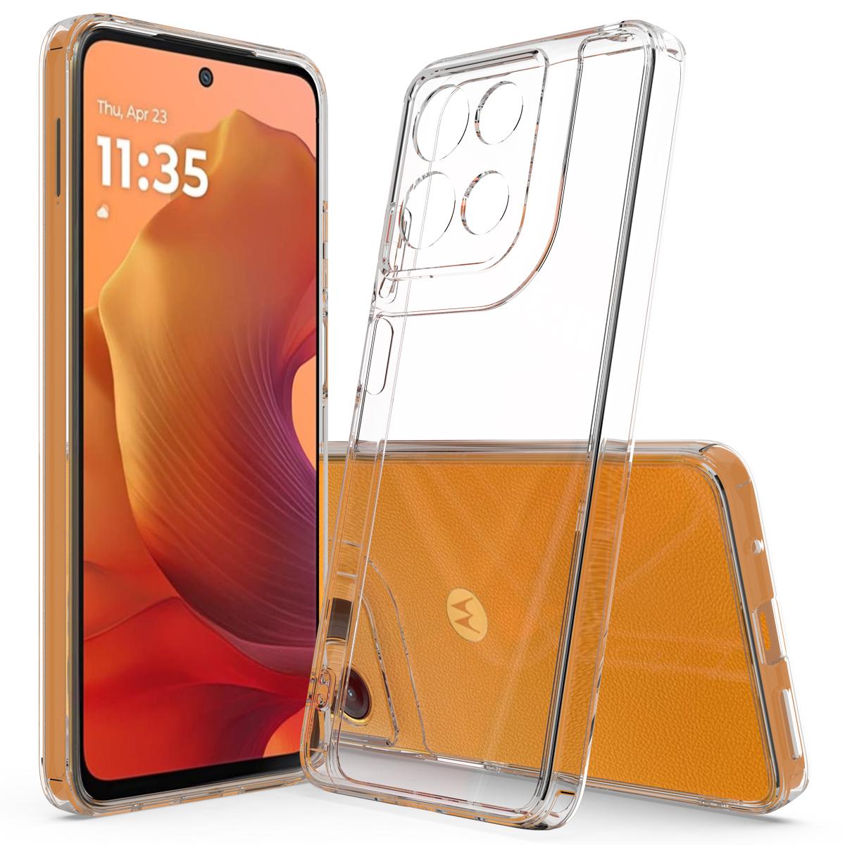For Motorola Moto G15 4G Clear Phone Case TPU+Acrylic Shockproof Phone Back Cover Clear
For Motorola Moto G15 4G Clear Phone Case TPU+Acrylic Shockproof Phone Back Cover Clear