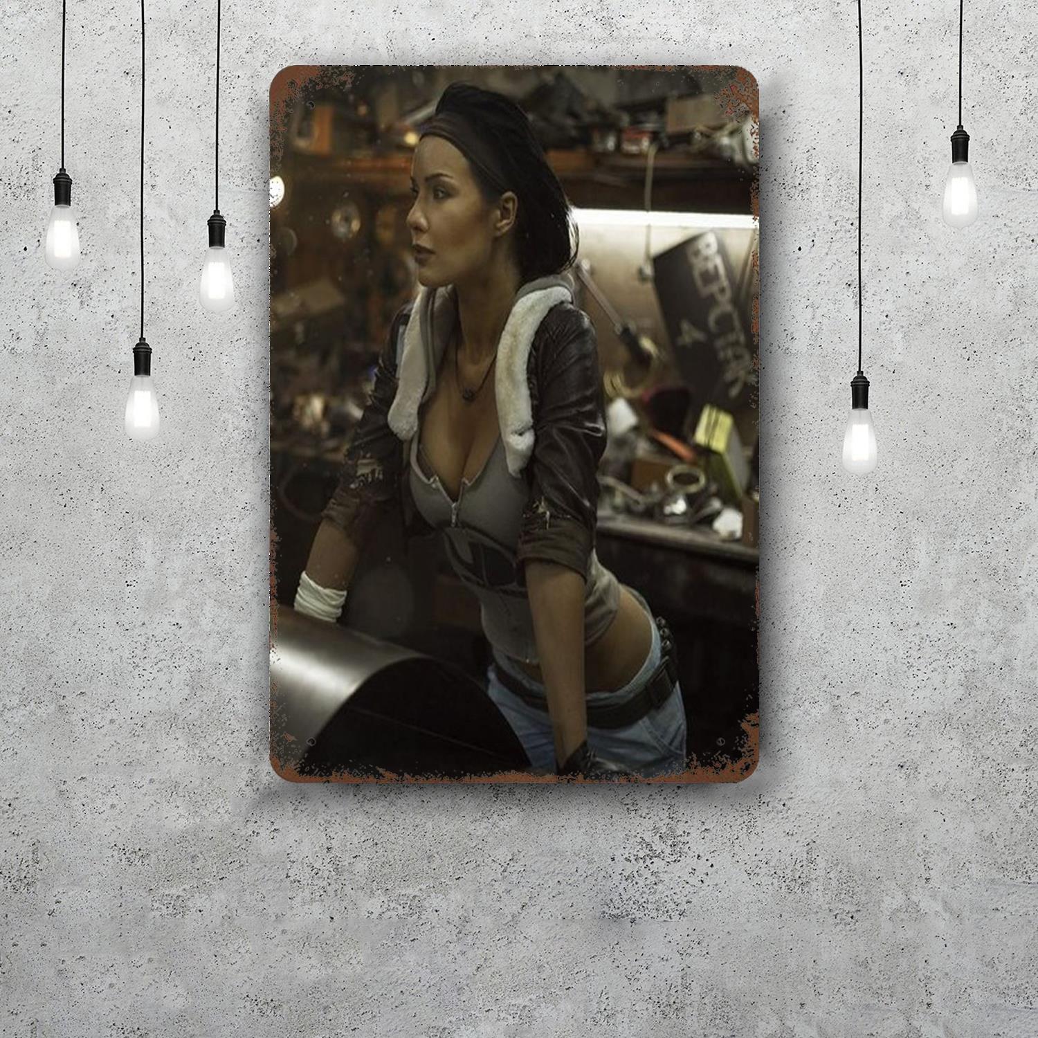 HalfLife Alyx Vintage Metal Tin Signs Posters Decor Retro Metal Plaque Wall Art Decor for Garage Bar 20x30cm(7.8x11.8inch)
HalfLife Alyx Vintage Metal Tin Signs Posters Decor Retro Metal Plaque Wall Art Decor for Garage Bar 20x30cm(7.8x11.8inch)