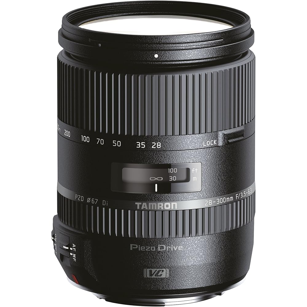 TAMRON A010N High Magnification Zoom Lens 28-300mm F3.5-6.3 Di VC PZD Full Size Compatible with N...
TAMRON A010N High Magnification Zoom Lens 28-300mm F3.5-6.3 Di VC PZD Full Size Compatible with N...