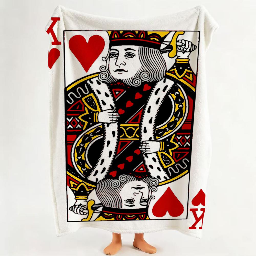 Game P Playing C Cards Throw Flannel Throw Blanket Suitable for Sofa Living Room Bedroom 75cmx90cm
Game P Playing C Cards Throw Flannel Throw Blanket Suitable for Sofa Living Room Bedroom 75cmx90cm