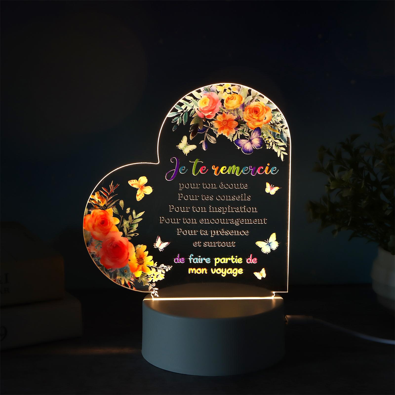 Acrylic Night Lamp Teacher Gifts Heart Shape Night Light Thank You Night Light Gifts For Teacher Acrylic Engraved Night Lamp Tea армія зелений колір
Acrylic Night Lamp Teacher Gifts Heart Shape Night Light Thank You Night Light Gifts For Teacher Acrylic Engraved Night Lamp Tea армія зелений колір
