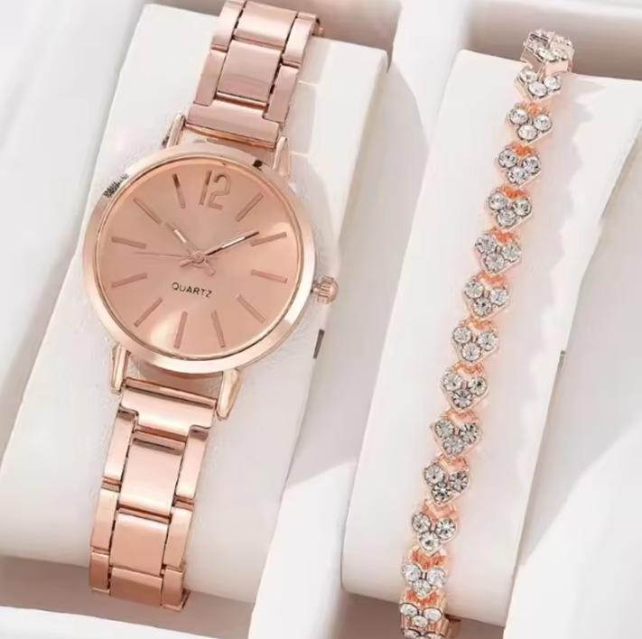 Ladies Watch Temperament Steel Belt Ladies Watch Watch Fashion Simple Trend Ladies Quartz Watch Bracelet Set large price
Ladies Watch Temperament Steel Belt Ladies Watch Watch Fashion Simple Trend Ladies Quartz Watch Bracelet Set large price