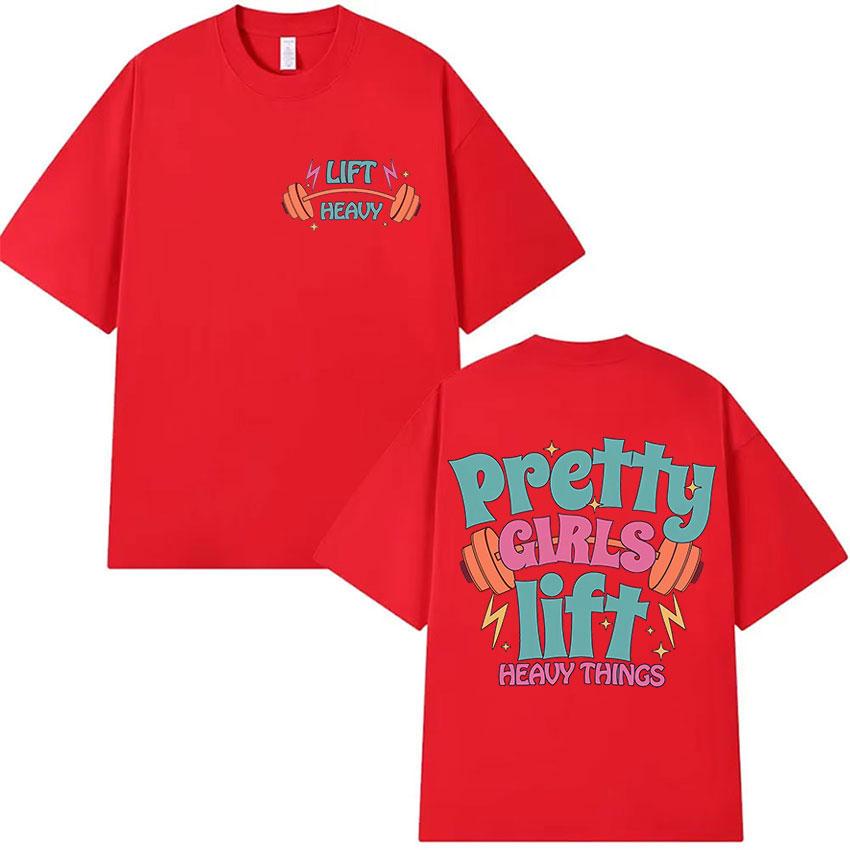 Pretty Girls Lift Heavy Things Graphic T Shirt Fashion Funny Muscle Mommy Meme T-Shirt Unisex Casual O-Neck Short Sleeve T-shirt S
Pretty Girls Lift Heavy Things Graphic T Shirt Fashion Funny Muscle Mommy Meme T-Shirt Unisex Casual O-Neck Short Sleeve T-shirt S