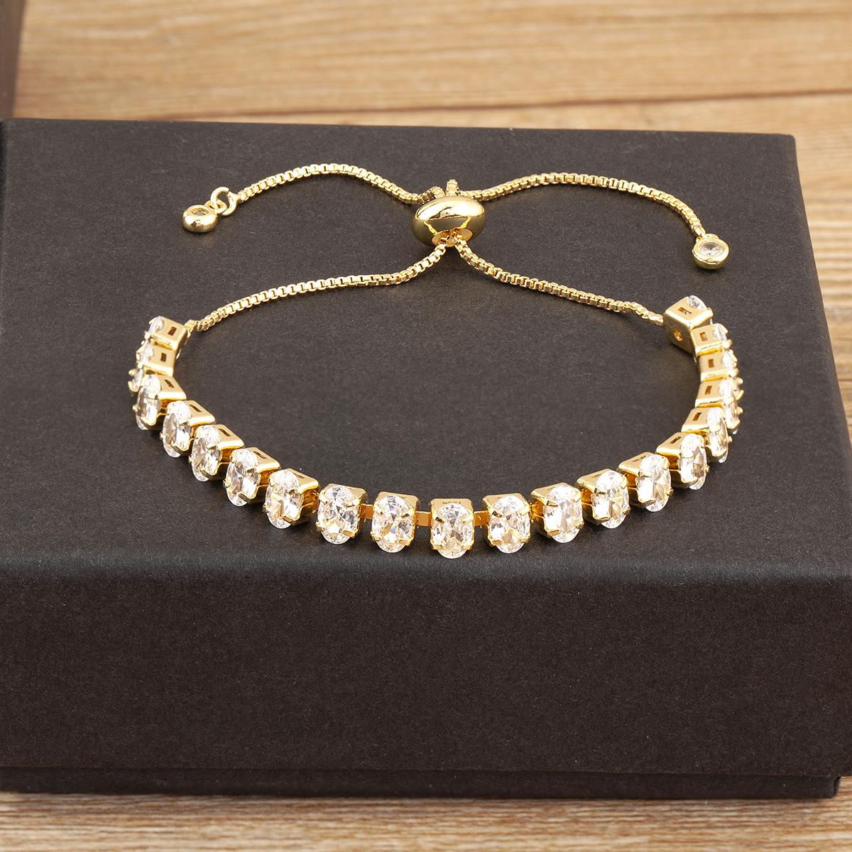 Nidin New Trendy Shiny Crystal Zircon Adjustable Charm Bracelet For Women Female 5 Colors Choice Jewelry Birthday Party Gifts белый
Nidin New Trendy Shiny Crystal Zircon Adjustable Charm Bracelet For Women Female 5 Colors Choice Jewelry Birthday Party Gifts белый