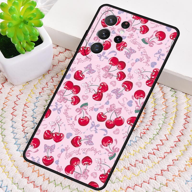 Food fruit red Cherry Phone Case for Samsung Galaxy note 10 pro S26 Ultra S23 S24 FE S25 S21 S22 PLUS shockproof Cove Galaxy S23 Ultra
Food fruit red Cherry Phone Case for Samsung Galaxy note 10 pro S26 Ultra S23 S24 FE S25 S21 S22 PLUS shockproof Cove Galaxy S23 Ultra