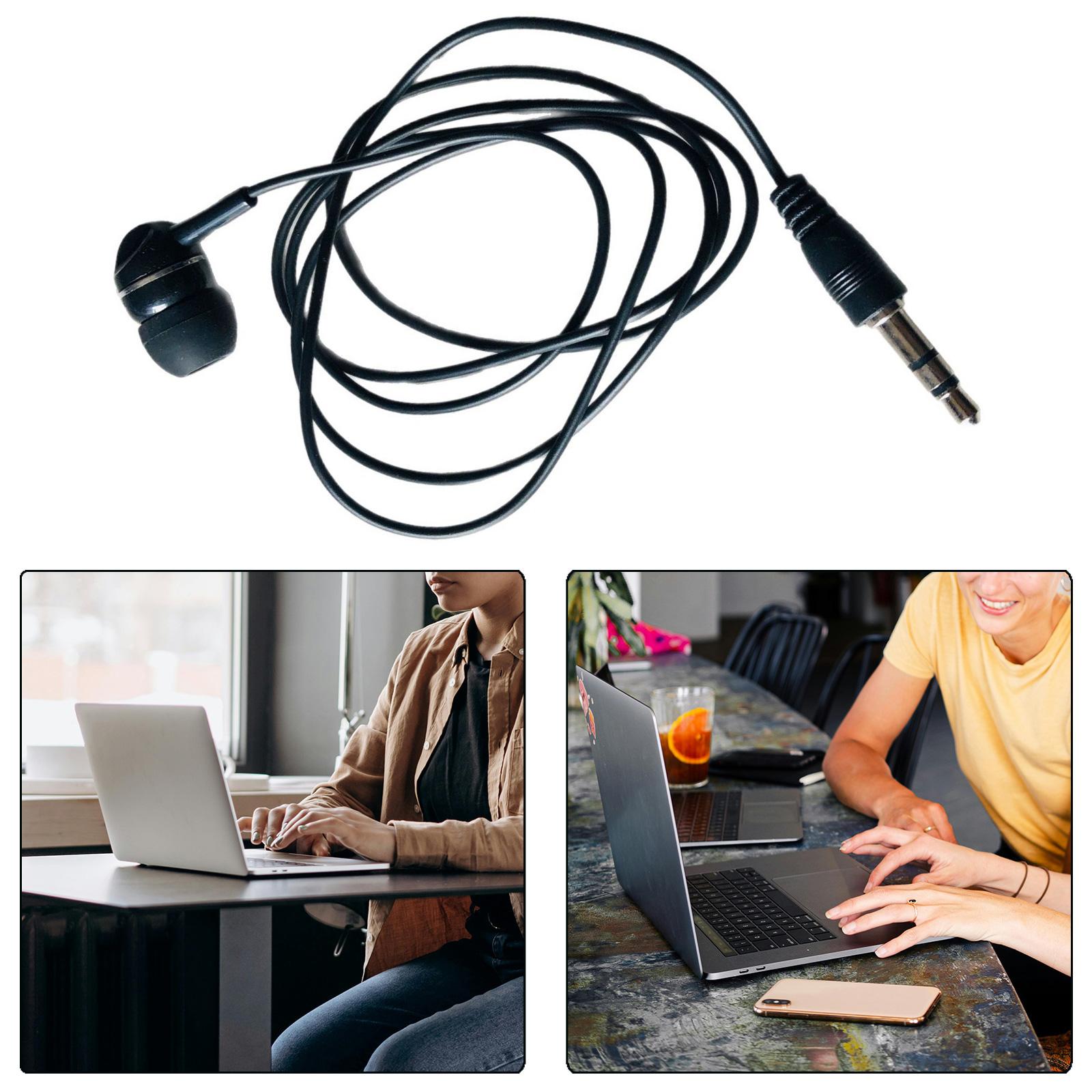 3.5mm in Ear Single-Side Earphones Mono Earbud Corded Headsets Headphone Single Side for MP3 MP4 Mobile Phones Notebook
3.5mm in Ear Single-Side Earphones Mono Earbud Corded Headsets Headphone Single Side for MP3 MP4 Mobile Phones Notebook