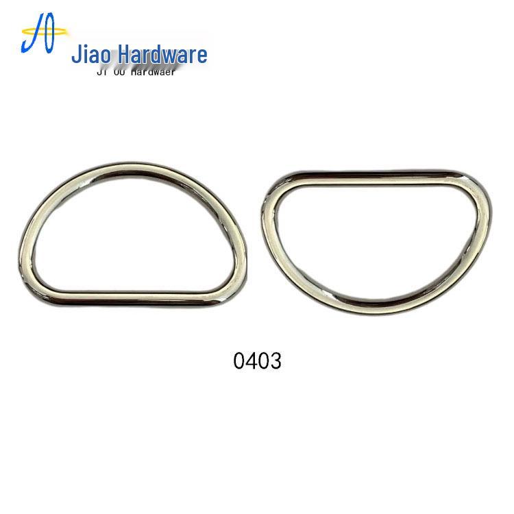 3.8cm Alloy Half D-Ring Buckle for Bags, Backpacks, Belts, and Swimsuits Silver
3.8cm Alloy Half D-Ring Buckle for Bags, Backpacks, Belts, and Swimsuits Silver
