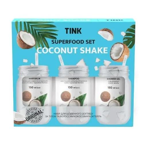 Подарунковий набір Superfood Set Coconut Shake Tink 450 мл
Подарунковий набір Superfood Set Coconut Shake Tink 450 мл