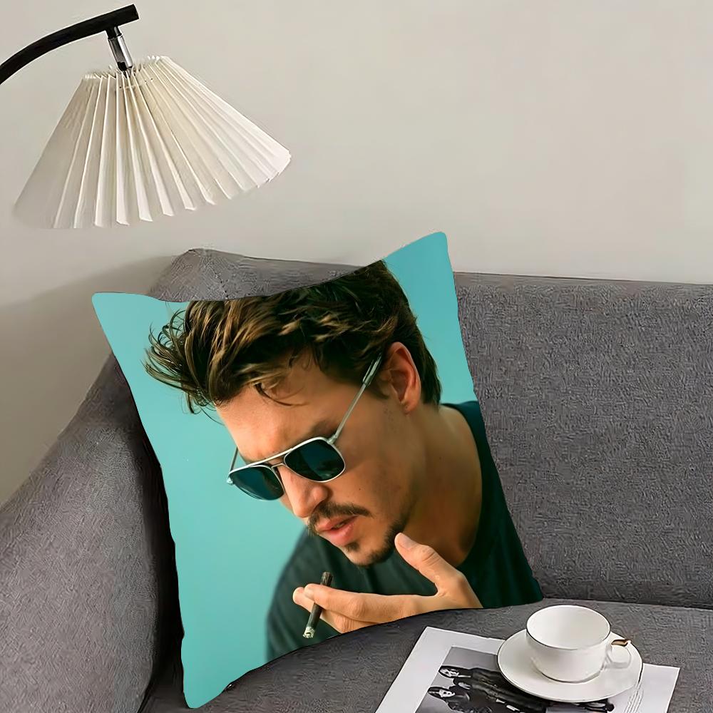 JJohnny DeppP Logo Cushion Cover Pillowcase Ultra Soft Skin Friendly Fabric Cloud Like Comfort Concealed Zipper 30x30cm
JJohnny DeppP Logo Cushion Cover Pillowcase Ultra Soft Skin Friendly Fabric Cloud Like Comfort Concealed Zipper 30x30cm