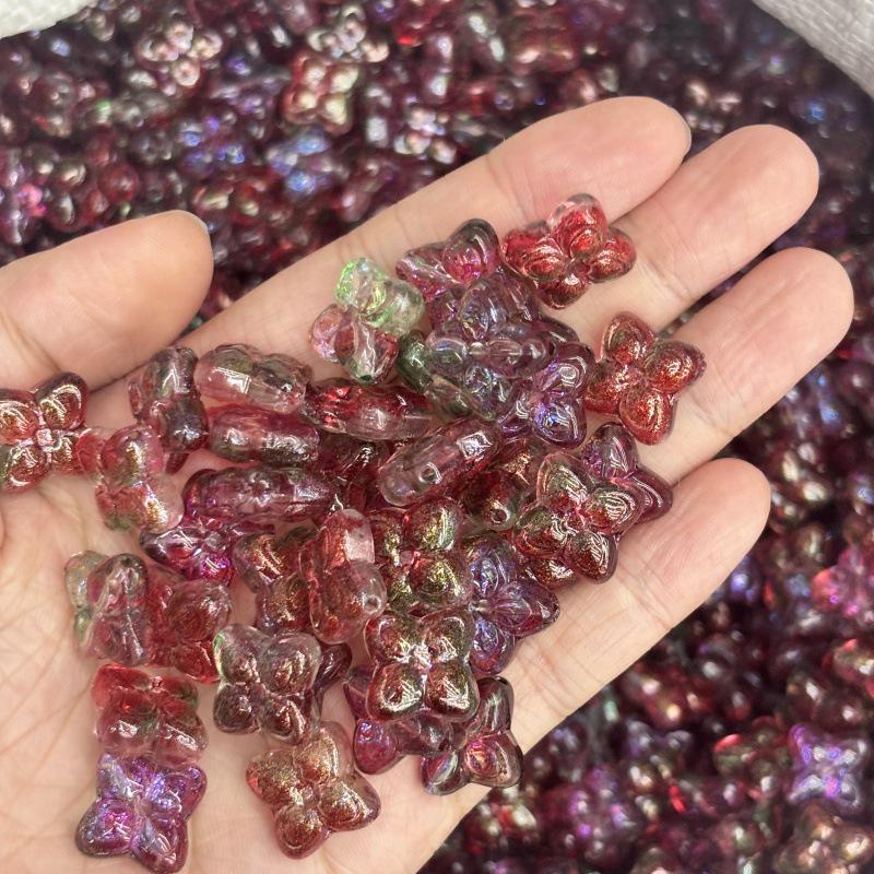 Retro Glazed Gilt-Plated Colorful Glass Beads for DIY Handmade Bracelets 450g/package
Retro Glazed Gilt-Plated Colorful Glass Beads for DIY Handmade Bracelets 450g/package