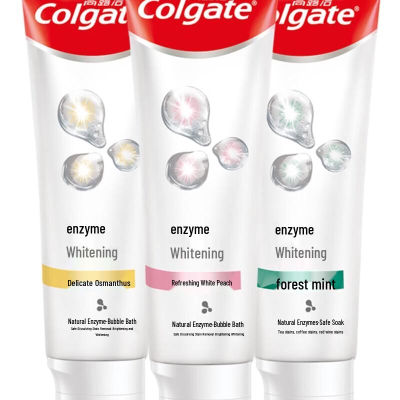 Colgate Enzyme Whitening Toothpaste Trio Pack
Colgate Enzyme Whitening Toothpaste Trio Pack
