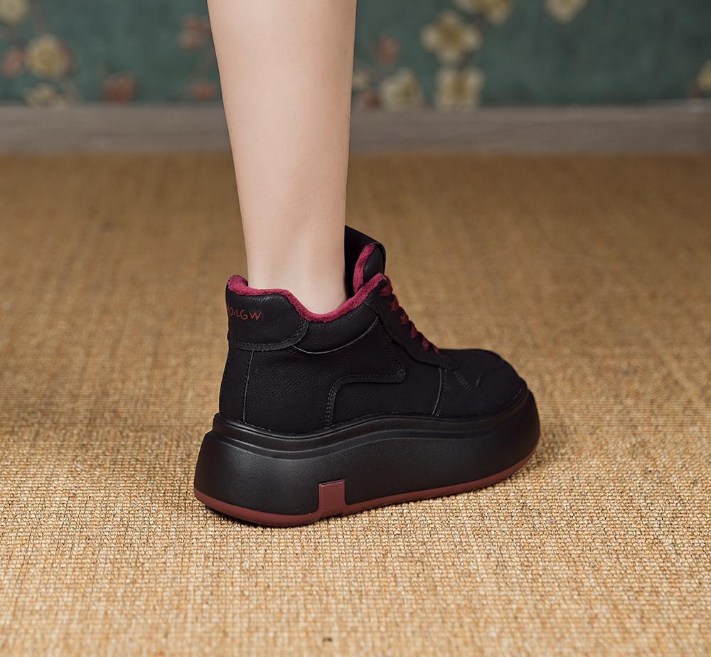 Muffin shoes women s new thickened warm matte color matching thick-soled small casual velvet board shoes in autumn and winter 2025 40
Muffin shoes women s new thickened warm matte color matching thick-soled small casual velvet board shoes in autumn and winter 2025 40