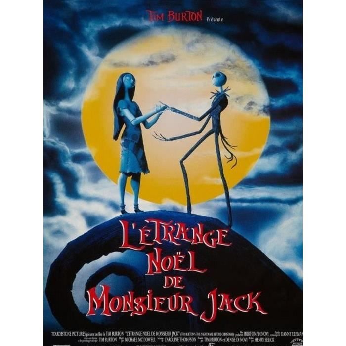 L ETRANGE NOEL DE MONSIEUR JACK Affiche Cinéma Originale Roulée Petit format 53x40cm ТІМ БЕРТОН
L ETRANGE NOEL DE MONSIEUR JACK Affiche Cinéma Originale Roulée Petit format 53x40cm ТІМ БЕРТОН
