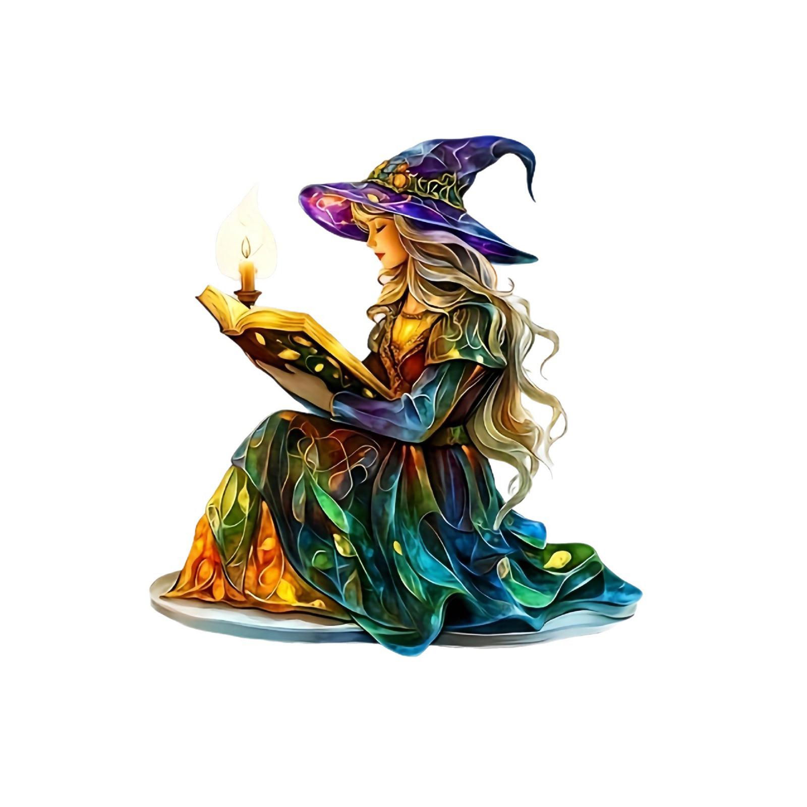 2D Плоская Ведьма Читающая Книгу Заклинаний Акриловое Настольное Украшение One Size жёлтый
2D Плоская Ведьма Читающая Книгу Заклинаний Акриловое Настольное Украшение One Size жёлтый