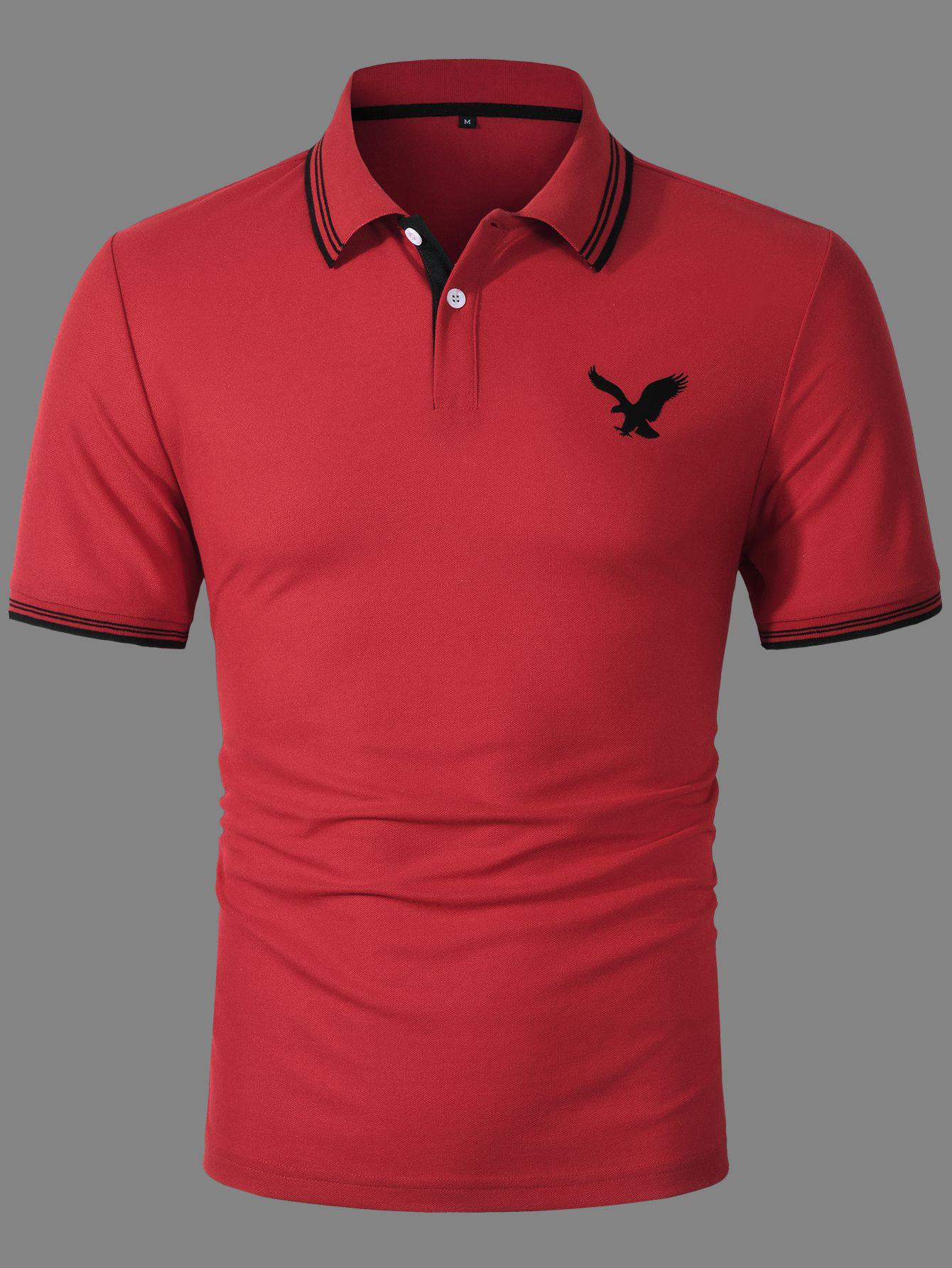 Shanggu Men s Printed Polo Shirt - European/American Style, Short Sleeve, Lapel, Elastic, Slim Fit Top XXL червоний
Shanggu Men s Printed Polo Shirt - European/American Style, Short Sleeve, Lapel, Elastic, Slim Fit Top XXL червоний