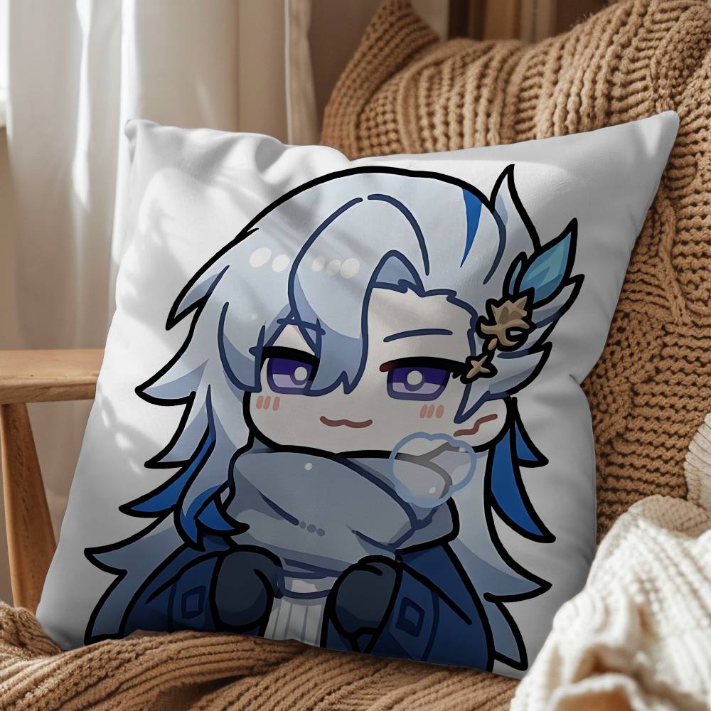 Furina Linnea Neuvillette Genshin Impact pillow cover living room sofa cushion cover bedroom bed pillow cover home decoration 45x45 cm
Furina Linnea Neuvillette Genshin Impact pillow cover living room sofa cushion cover bedroom bed pillow cover home decoration 45x45 cm