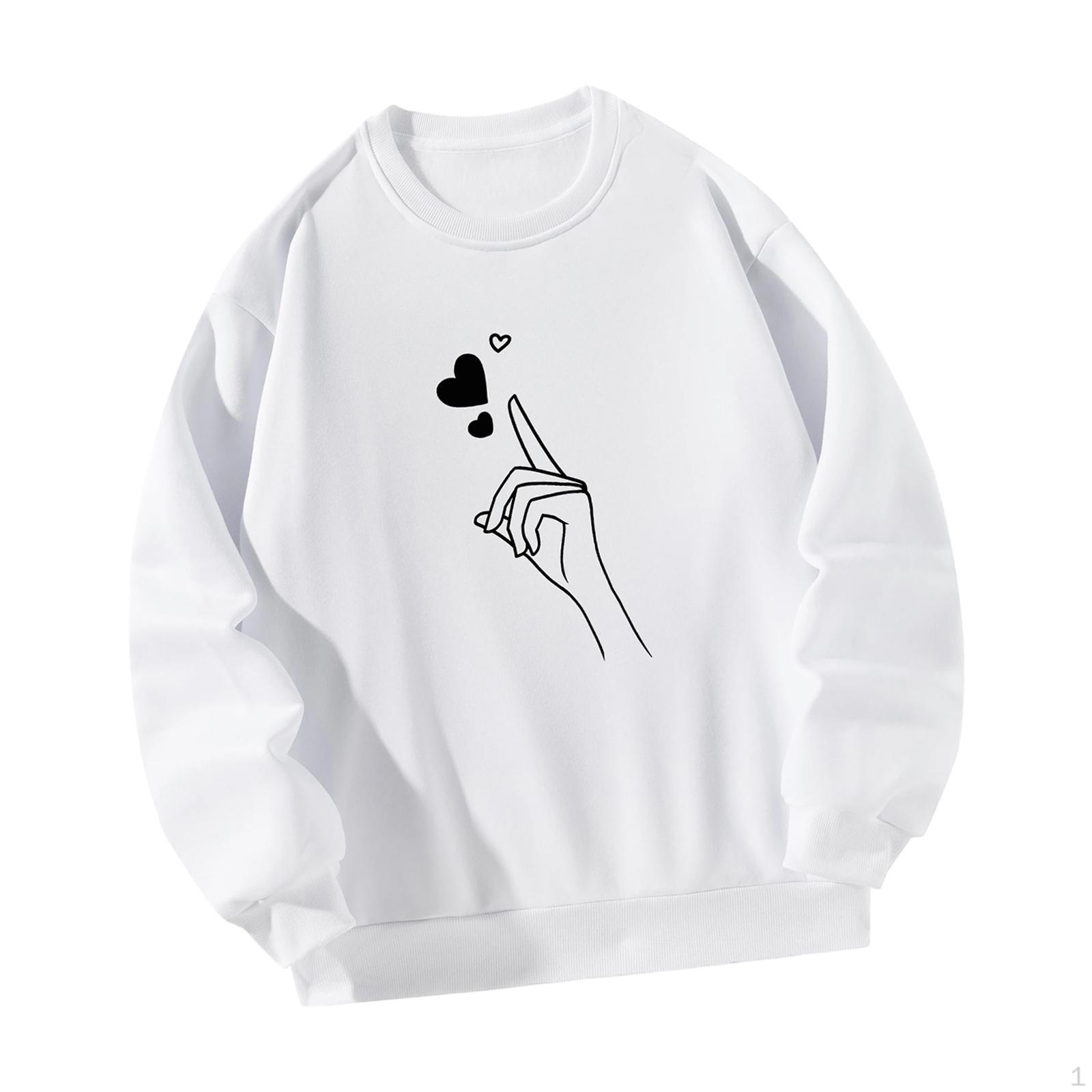 Толстовка с круглым вырезом, пуловер, осенняя одежда, женские толстовки для офиса M
Толстовка с круглым вырезом, пуловер, осенняя одежда, женские толстовки для офиса M