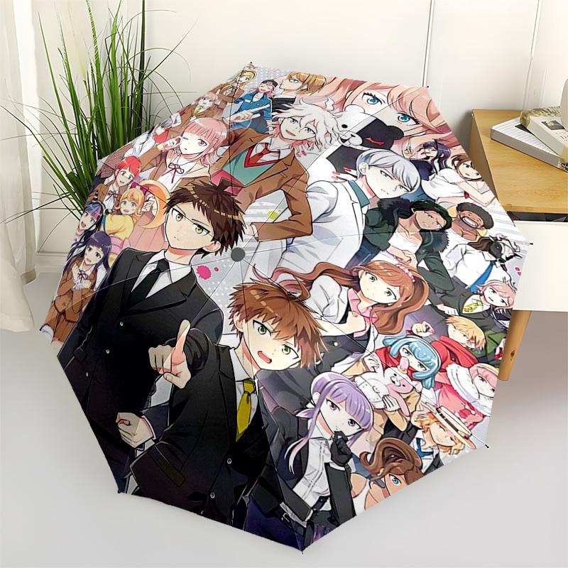 1pc Outdoor Umbrella with Anime Characters - Automatic Opening/Closing - Portable 3-Fold Design - 8-Rib Iron Frame - Perfect Gift for Fans, Trave
1pc Outdoor Umbrella with Anime Characters - Automatic Opening/Closing - Portable 3-Fold Design - 8-Rib Iron Frame - Perfect Gift for Fans, Trave