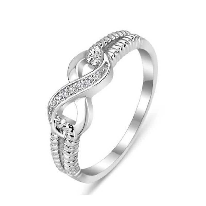 Золотое кольцо с белыми стразами в виде восьмерки, модное, простое, изысканное, для девочек 10
Золотое кольцо с белыми стразами в виде восьмерки, модное, простое, изысканное, для девочек 10