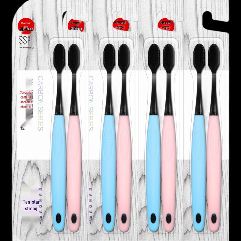 Shuke Carbon Fiber Soft Bristle Toothbrush (8-Pack)
Shuke Carbon Fiber Soft Bristle Toothbrush (8-Pack)