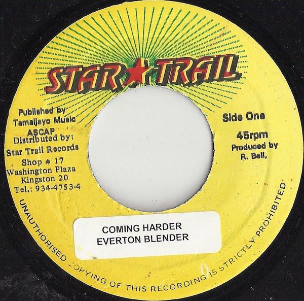 7inch Record EVERTON BLENDER - Coming Harder NONE Star Trail Jamaica Reggae, Ska & Dub Used
7inch Record EVERTON BLENDER - Coming Harder NONE Star Trail Jamaica Reggae, Ska & Dub Used
