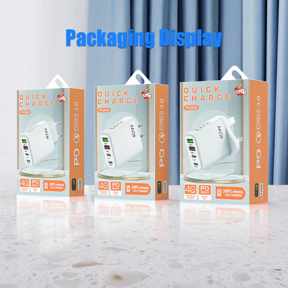 Dual USB & 2-PD European/UK Fast Charger 20W QC3.0 Mobile Charging Head Color Packaging Box (No Product) білий
Dual USB & 2-PD European/UK Fast Charger 20W QC3.0 Mobile Charging Head Color Packaging Box (No Product) білий
