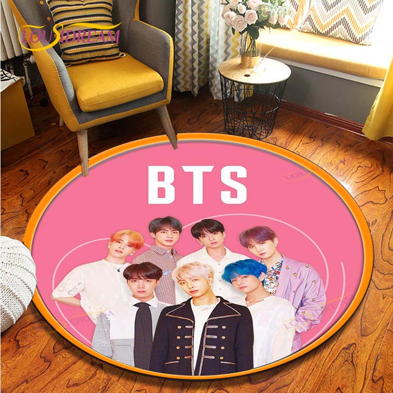 Найновіші Kpop Bangtan Boys Круглі килими Геометричні Нековзкі Килими для підлоги у вітальню Декор кімнати Домашні килими Килимок для підлоги у ванну кімнату 120cm
Найновіші Kpop Bangtan Boys Круглі килими Геометричні Нековзкі Килими для підлоги у вітальню Декор кімнати Домашні килими Килимок для підлоги у ванну кімнату 120cm