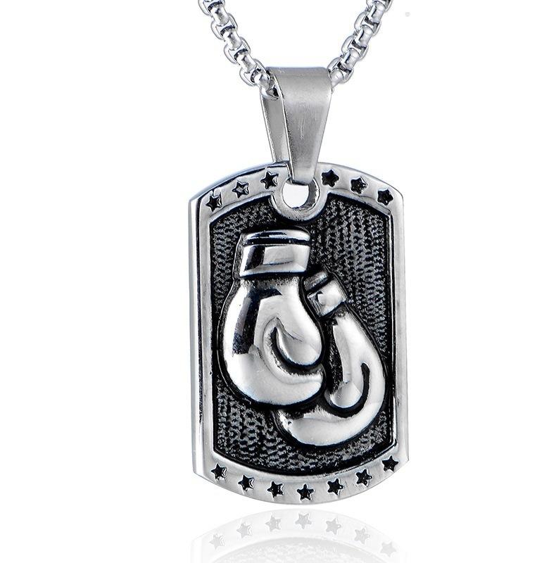 Men s Boxing Glove Pendant Fashion Necklace срібний
Men s Boxing Glove Pendant Fashion Necklace срібний