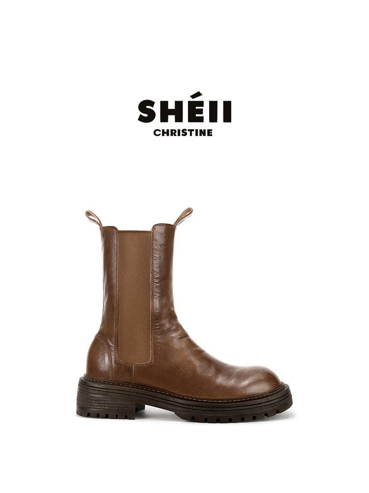 Washed cowhide~ Su Yinyin s same women s group boots pleated thick-soled Chelsea boots elastic Martin boots women s short boots 40
Washed cowhide~ Su Yinyin s same women s group boots pleated thick-soled Chelsea boots elastic Martin boots women s short boots 40