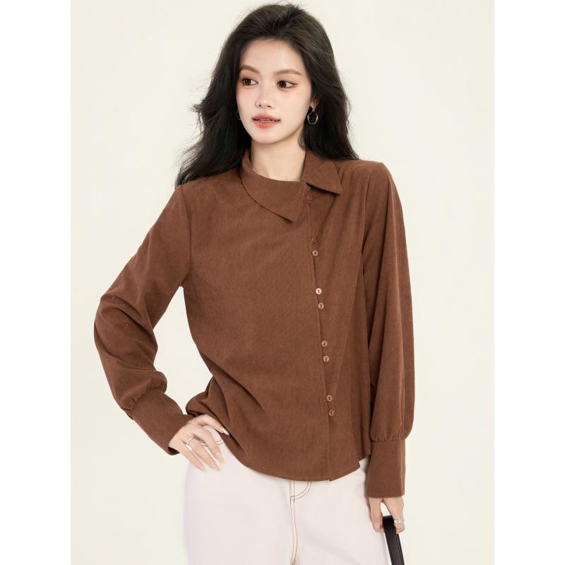 Women s French Retro Corduroy Long Sleeve Layered Shirt - 2026 Spring/Autumn Edition 2X Large
Women s French Retro Corduroy Long Sleeve Layered Shirt - 2026 Spring/Autumn Edition 2X Large