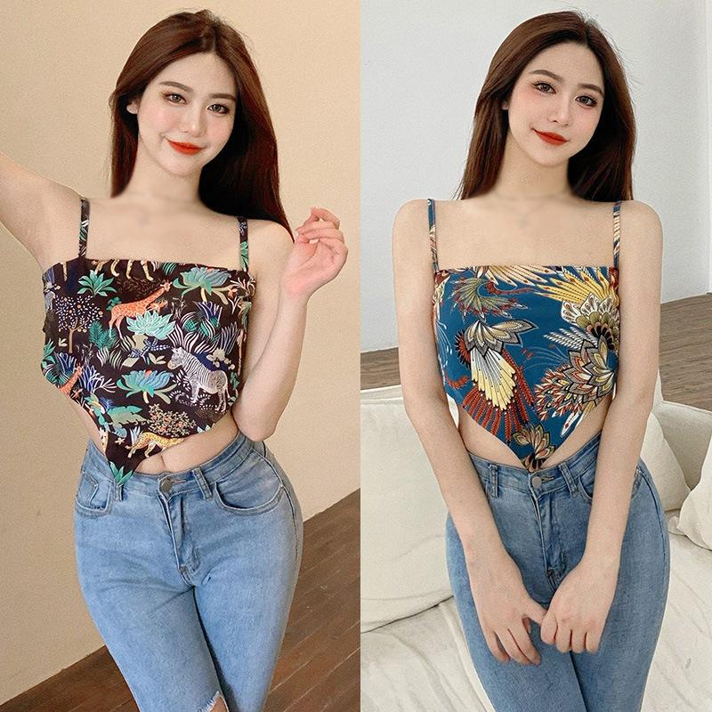 Женский цветочный принт Нерегулярный бант Без спинки Танки Топ Тонкий Camisole Летний жилет
Женский цветочный принт Нерегулярный бант Без спинки Танки Топ Тонкий Camisole Летний жилет