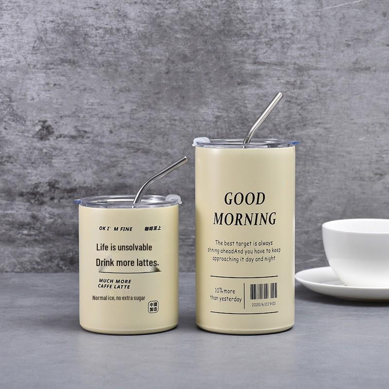 304 Stainless Steel Vacuum-Sealed Leak-Proof Latte Cup - Double-Walled American Coffee Cup 350ml
304 Stainless Steel Vacuum-Sealed Leak-Proof Latte Cup - Double-Walled American Coffee Cup 350ml