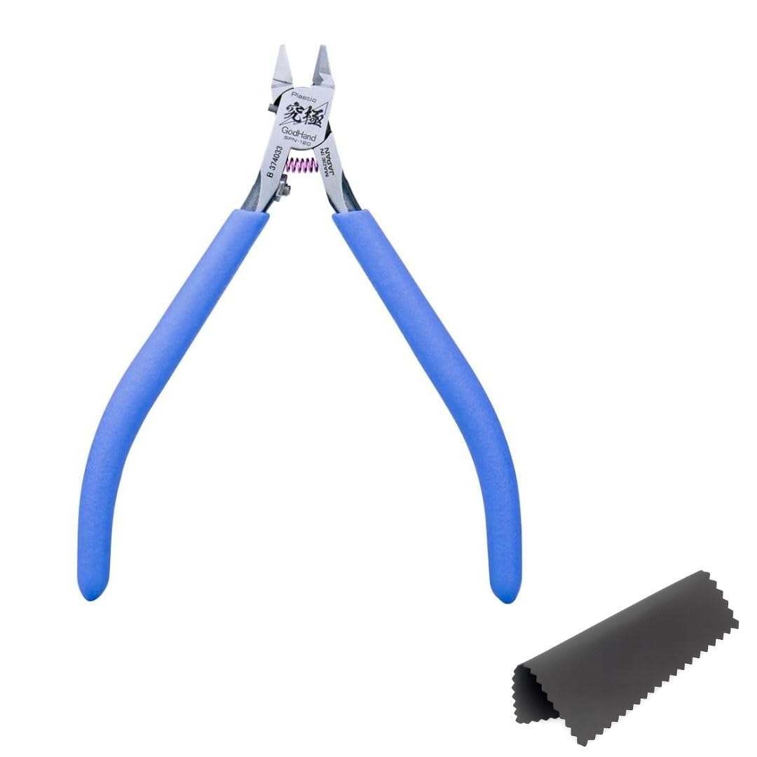 GodHand Ultimate Nipper 5.0 Plastic Model Hobby Tool Cleaning Cloth Set (Current Model, Latest Lot) GH-SPN-120
GodHand Ultimate Nipper 5.0 Plastic Model Hobby Tool Cleaning Cloth Set (Current Model, Latest Lot) GH-SPN-120