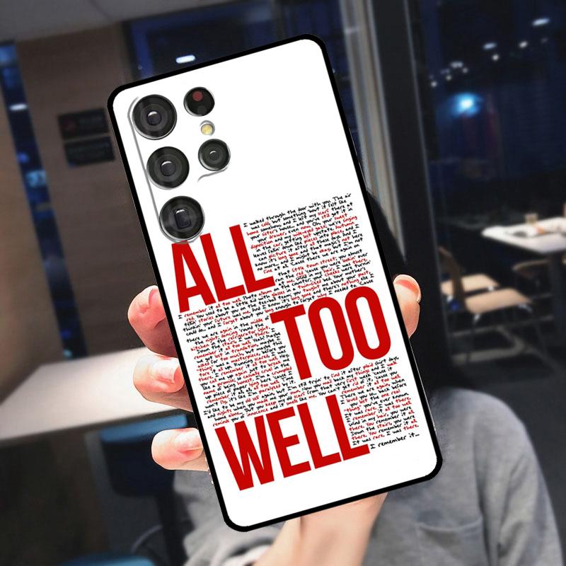 All Too Well Lyrics Cover For Samsung Galaxy S25 Ultra S24 S22 S21 S23 Plus S20 FE S9 S10 S24 FE Phone Case Galaxy S10 Plus
All Too Well Lyrics Cover For Samsung Galaxy S25 Ultra S24 S22 S21 S23 Plus S20 FE S9 S10 S24 FE Phone Case Galaxy S10 Plus